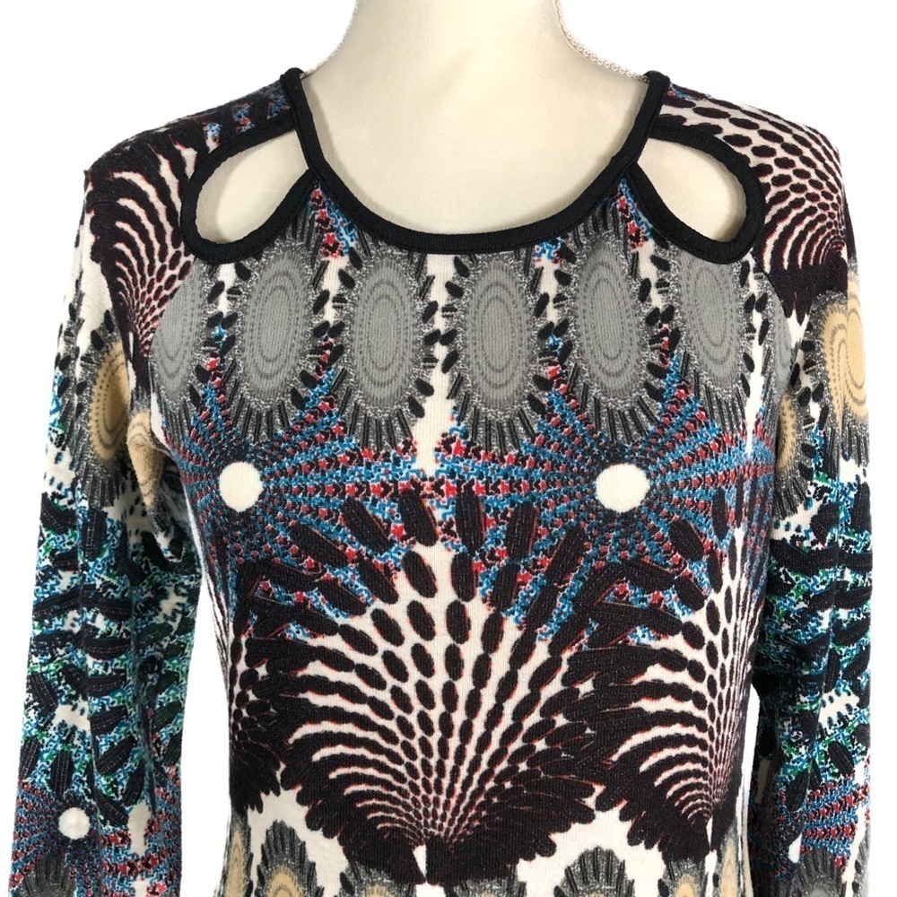 ARYEH Dress (M) Multi colored Abstract Pattern - Picture 2 of 8